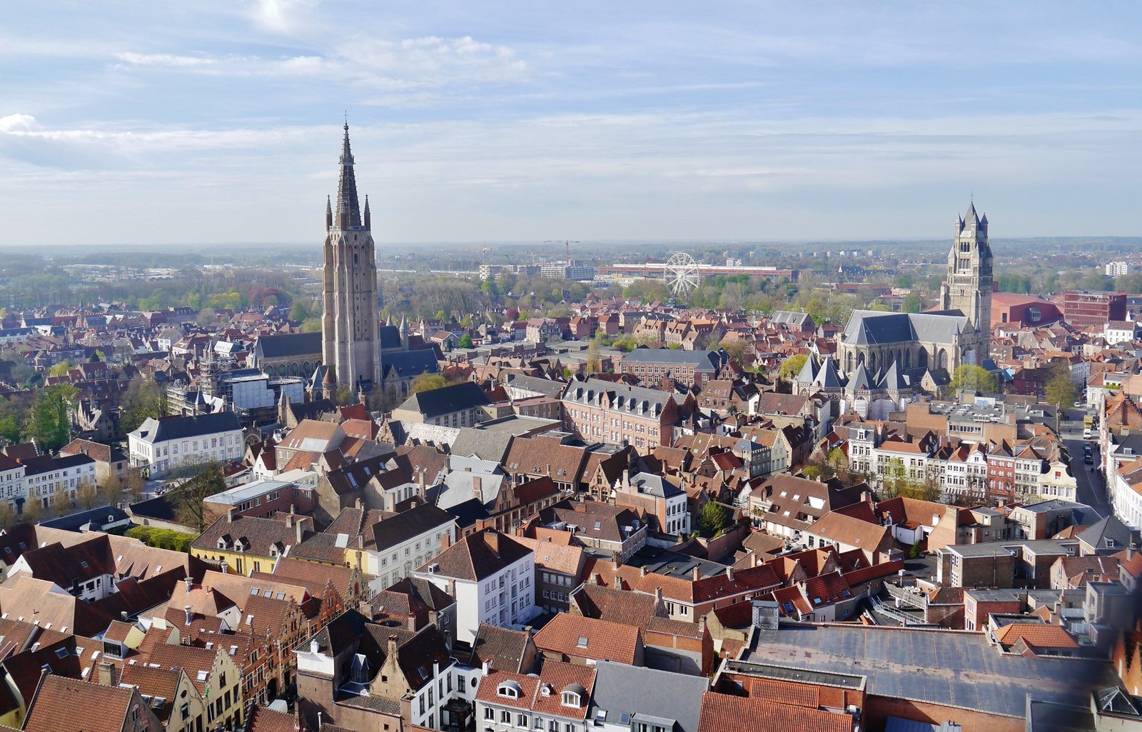 Historic architecture in Bruges